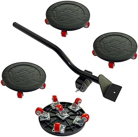 LVGADR Furniture Dolly 6 Wheels, 6.5-Inch Tri-Dolly, Six Swivel Casters, Moving Dolly with Caster an | Amazon (US)