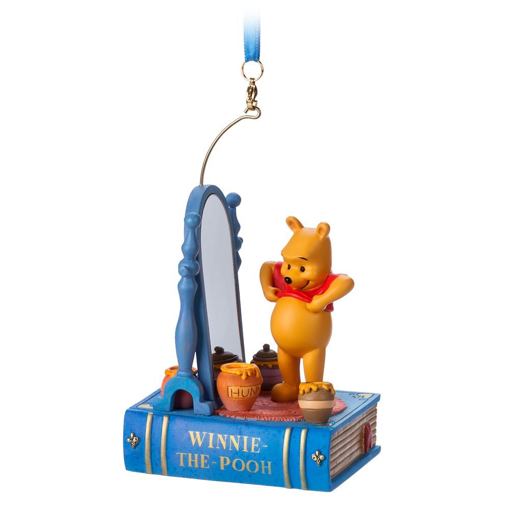 Winnie the Pooh Singing Living Magic Sketchbook Ornament | Disney Store