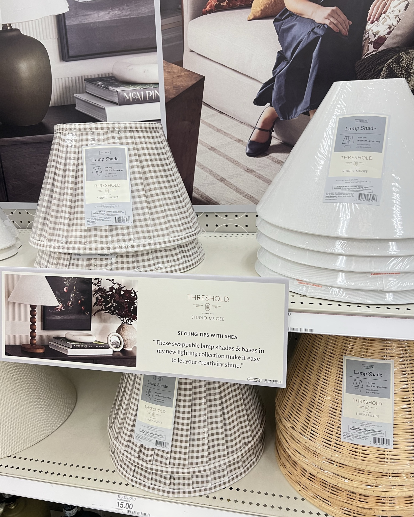 Obsessed with these lampshades! (Limited stock)

#LTKFindsUnder100 #LTKHome #LTKSpringSale