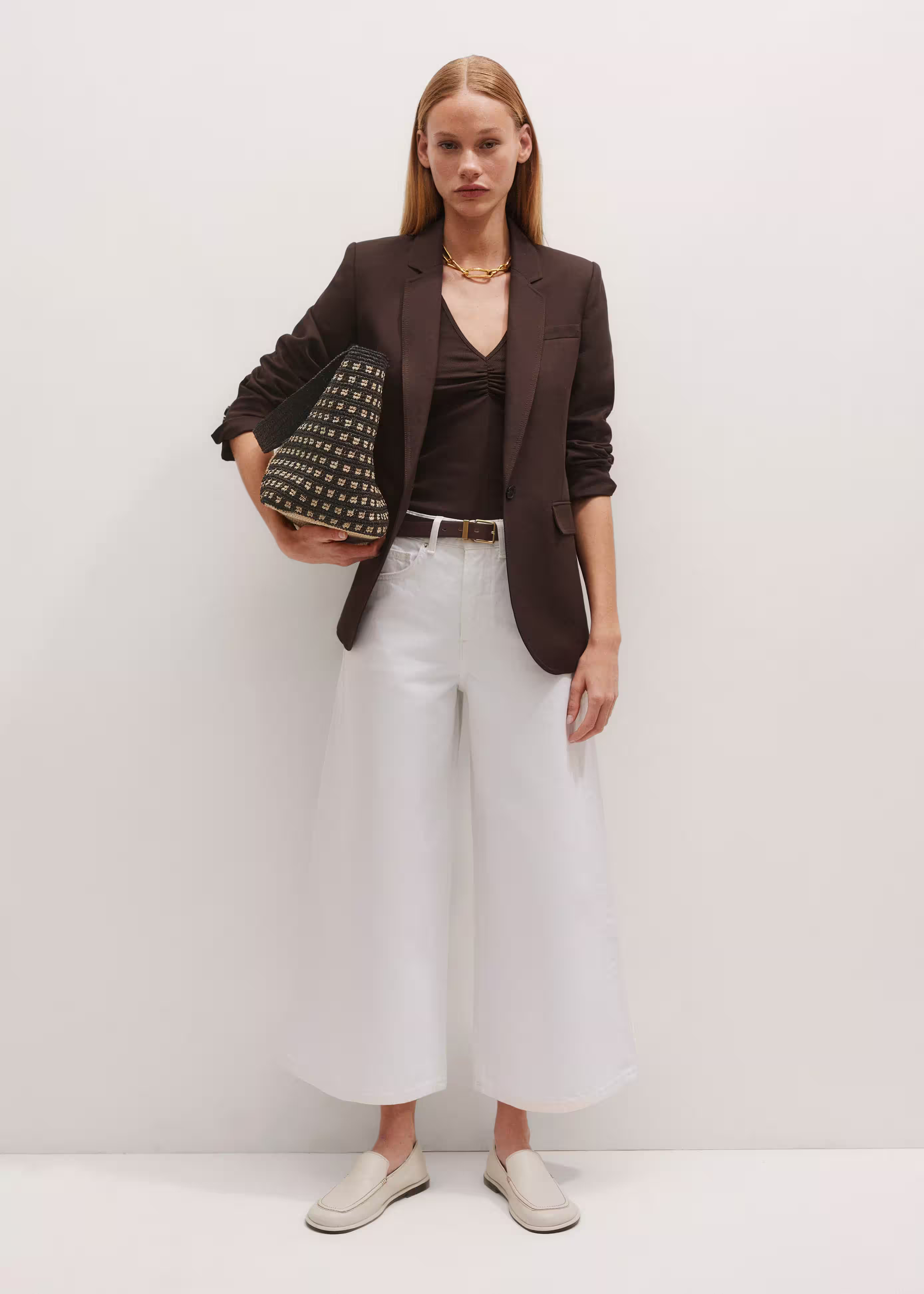 Culotte Jean Lightweight Non-Stretch Denim | ME+EM Global (Excluding US)