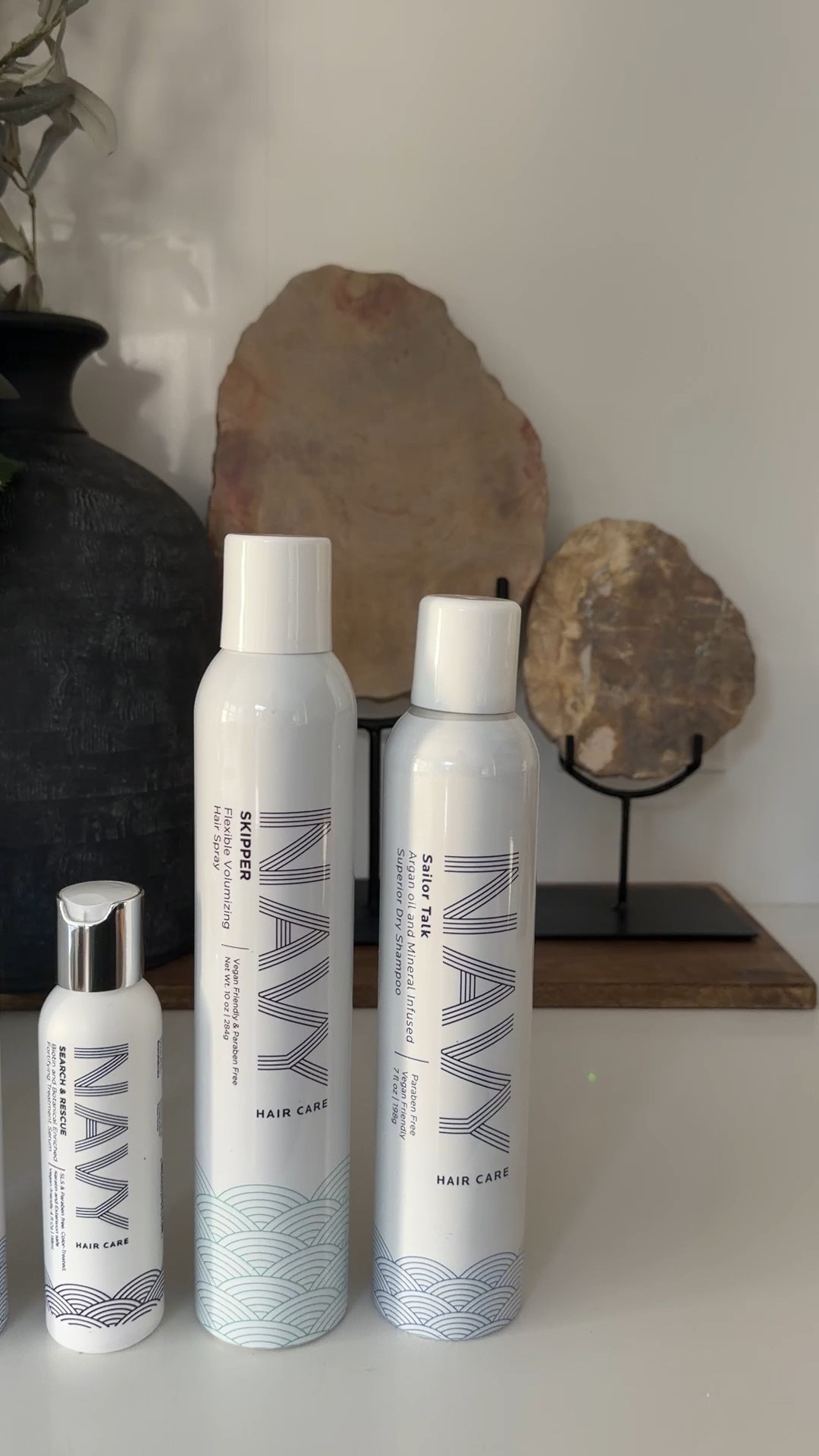 New products from navy hair care
