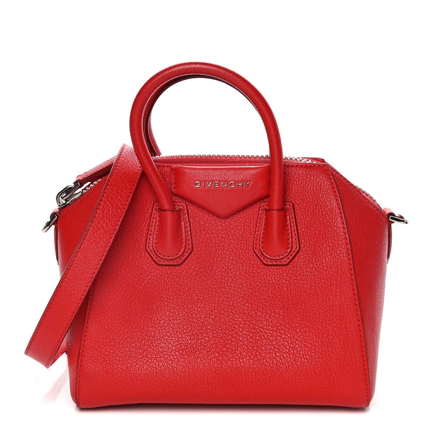 GIVENCHY

Sugar Goatskin Mini Antigona Red | Fashionphile