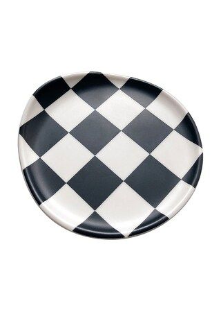 Black Check Coaster Set Of 4
                    
                    Xenia Taler | Revolve Clothing (Global)
