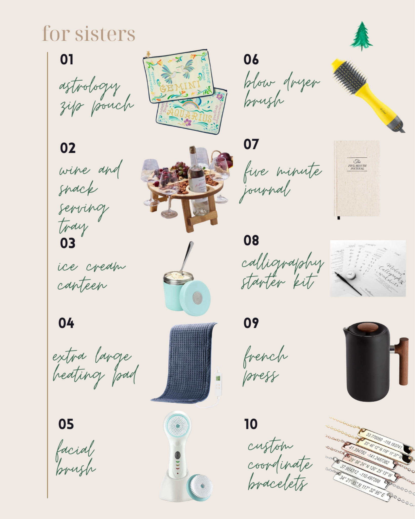 Holiday gift guide 2022

For sisters/sister in law/best friends 

#LTKFind #LTKU #LTKhome #LTKbeauty #LTKhome #LTKsalealert #LTKunder50 #LTKunder100

#LTKSeasonal #LTKGiftGuide #LTKHoliday