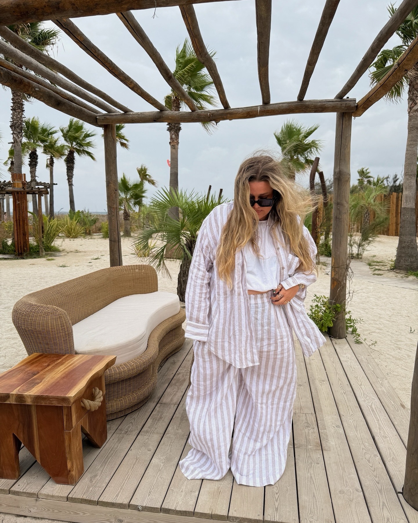 Breezy linen set from Left of Friday size 16 XL 

#LTKTravel #LTKMidsize #LTKPlusSize