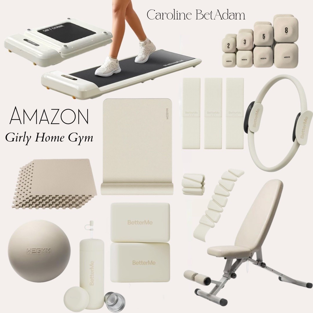 Girly Home Gym 🤍

#LTKselfcare #LTKmorningroutine #LTKfitnessgoals