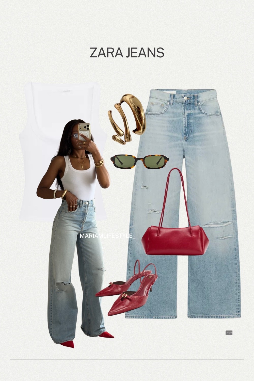 Zara light wash jeans + classic white tank = the easiest outfit you’ll wear all summer 🤍👖 Perfect everyday denim that pairs with everything. 


#zara

#LTKjeans #LTKpetite #LTKstyletip