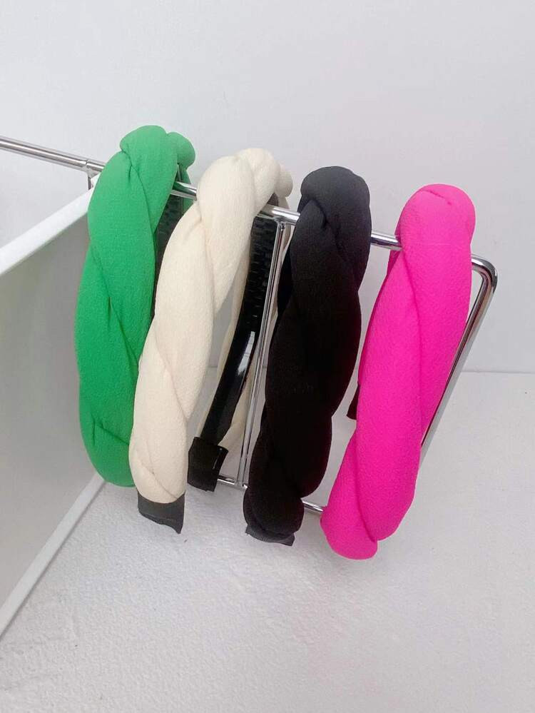 4pcs Minimalist Solid Headband | SHEIN