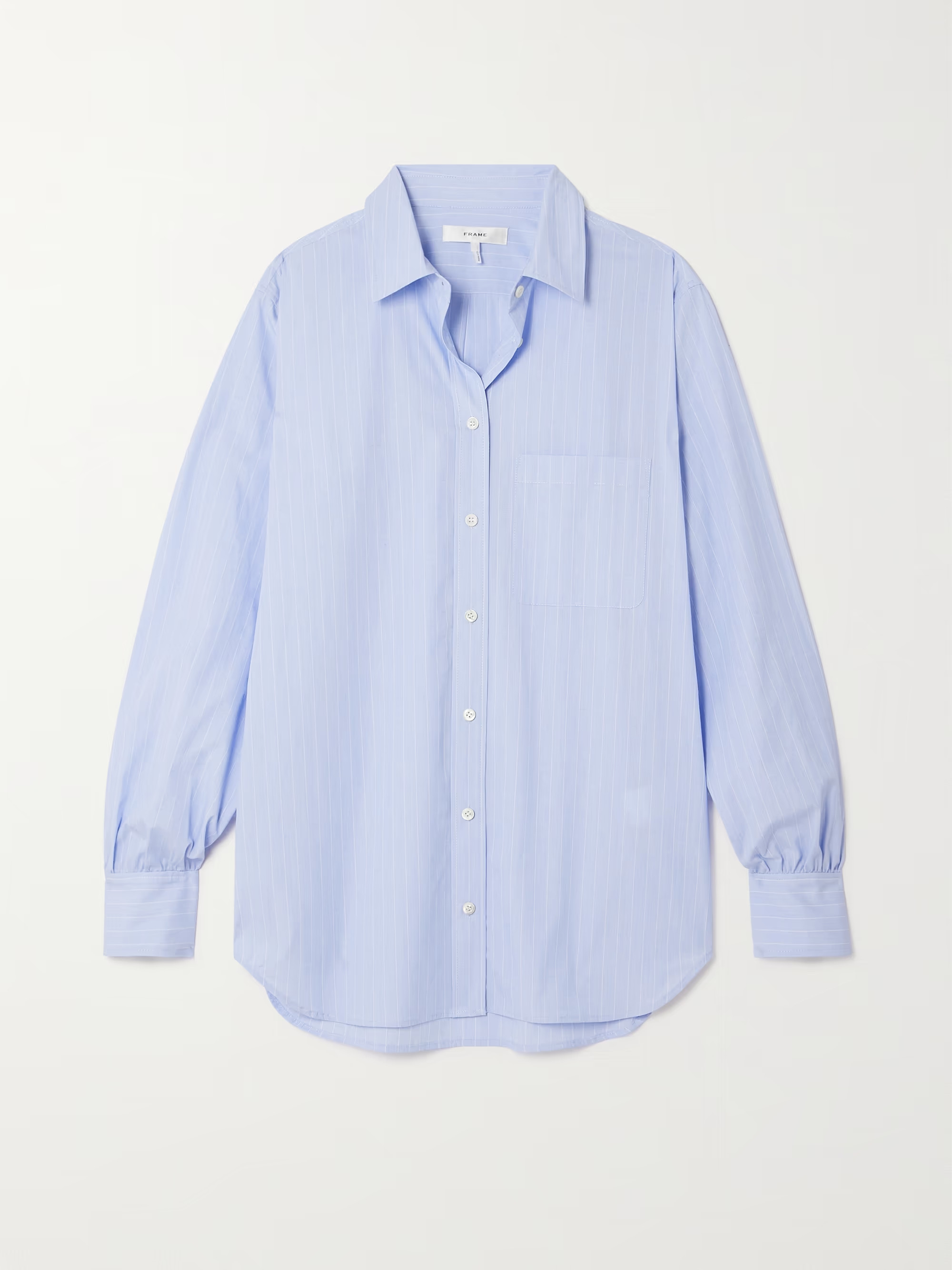 Oversized striped cotton shirt | NET-A-PORTER (UK & EU)