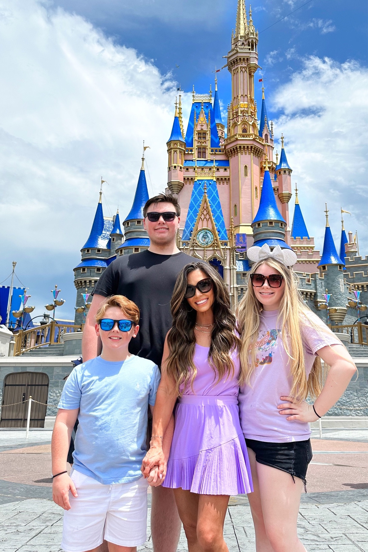 The cutest summer set 💜 And it’s on sale! Wearing a small in both. 

#LTKunder100 #LTKsalealert #LTKFind