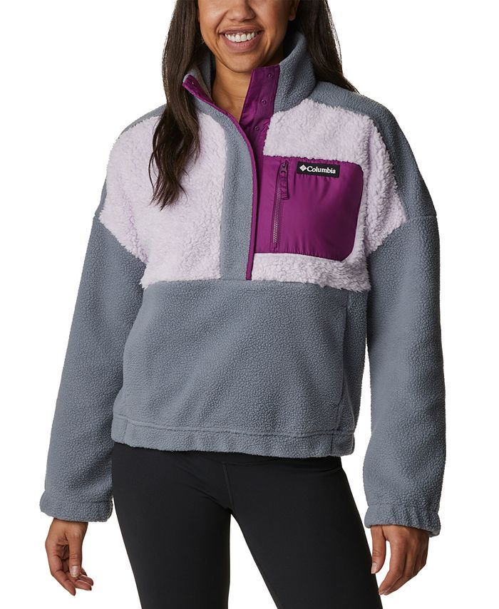 Columbia Women's Lodge Pullover Fleece Jacket & Reviews - Jackets & Blazers - Women - Macy's | Macys (US)