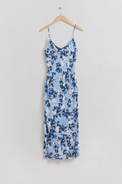Waterfall Neck Midi Dress | H&M (UK, MY, IN, SG, PH, TW, HK)