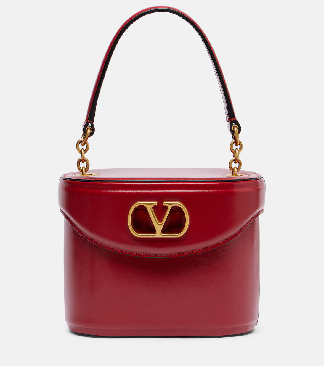 Vain VLogo patent leather vanity bag | Mytheresa (US/CA)