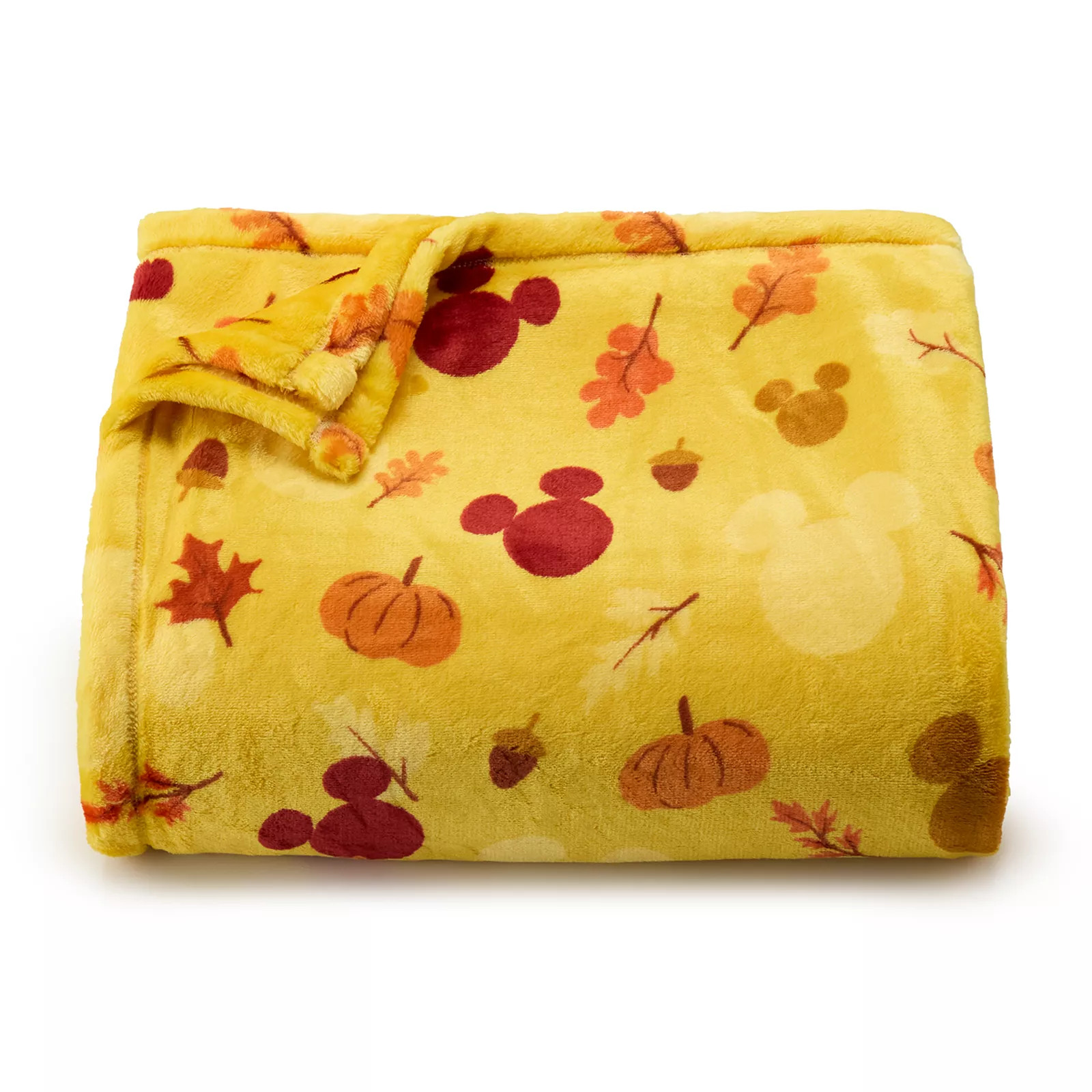 Disney's Fall & Harvest Oversized Supersoft Printed Plush Throw by The Big One®, Mickey Fall | Kohl's