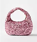 Sequin Hobo Bag | LOFT