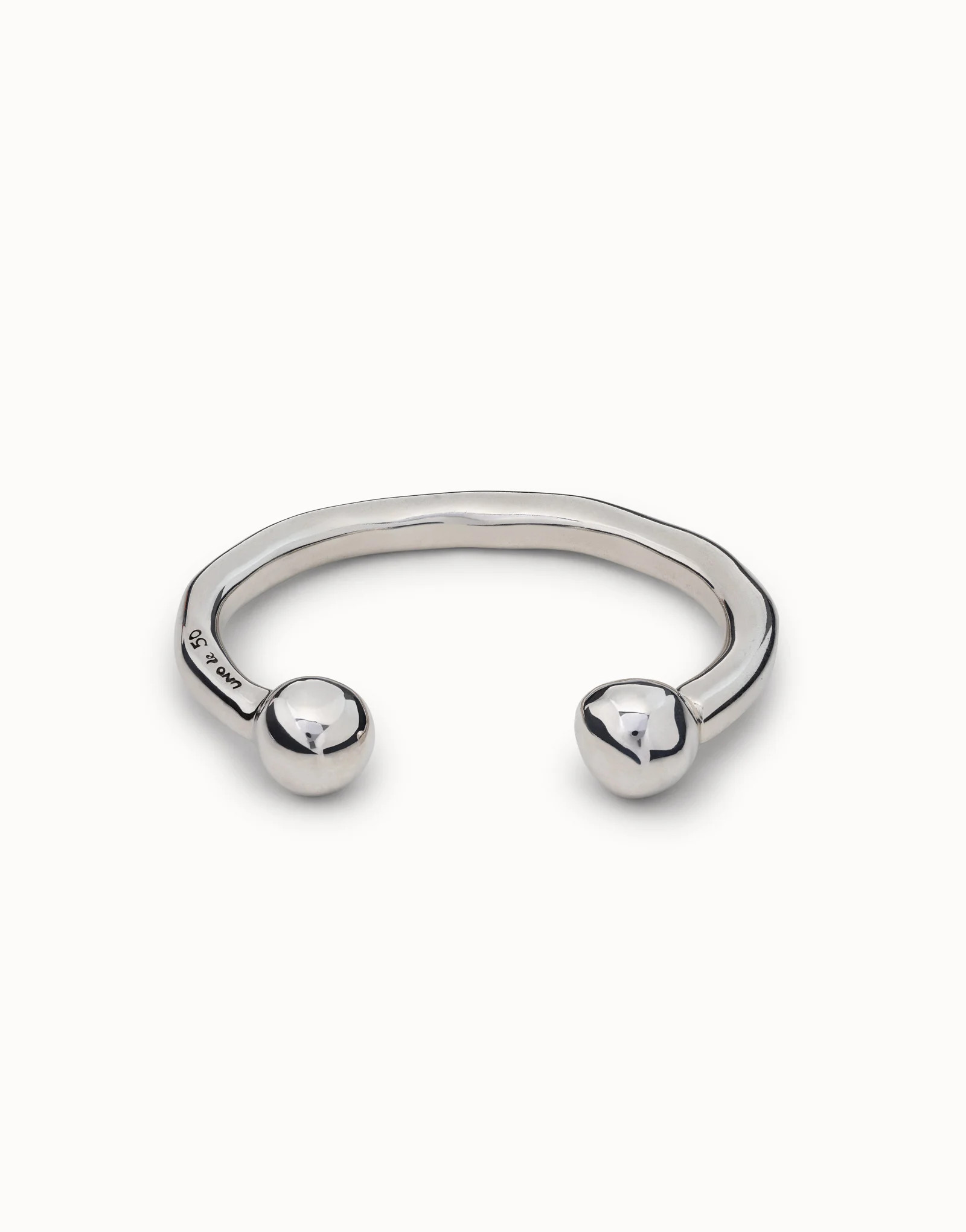 Bangle bracelet with double ball | UNOde50