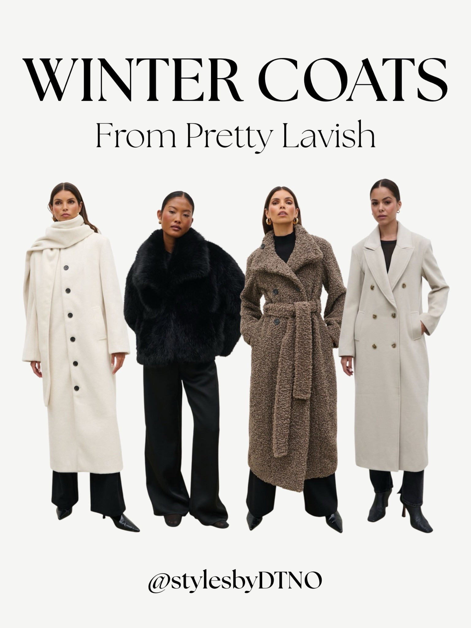Shop for timeless neutral winter coats available at Pretty Lavish!! A lot of their best selling ones are currently on sale and priced under $100, but sizes are selling out so don’t miss your chance to get a great deal (scroll below for more options)

Tags: Winter Fashion, Stylist Picks, Best Sellers, Faux Fur Coat, Outfit Ideas, New Arrivals, Scarf Detail Coat, Fashion Finds 2026, Longline Coat, Chic Style, 

#LTKootd #LTKSeasonal #LTKSaleAlert