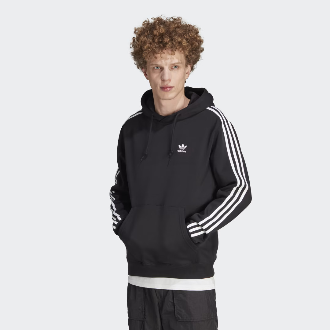 adidas Adicolor Classics 3-Stripes Hoodie Black S Mens | adidas (US)