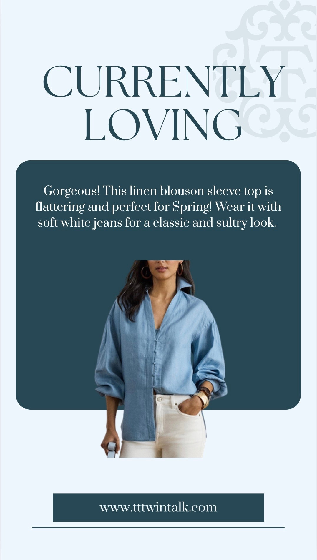 We love this blouson top!  On SALE now!🚨s

#LTKOver40 #LTKMidsize