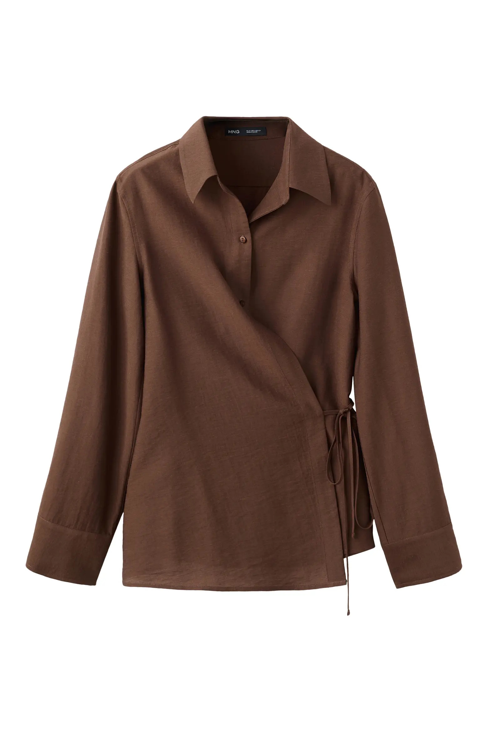 Long Sleeve Wrap Shirt (Women) | Nordstrom | Nordstrom