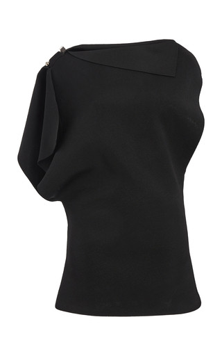 Trapeze Draped Mini Dress | Moda Operandi (Global)