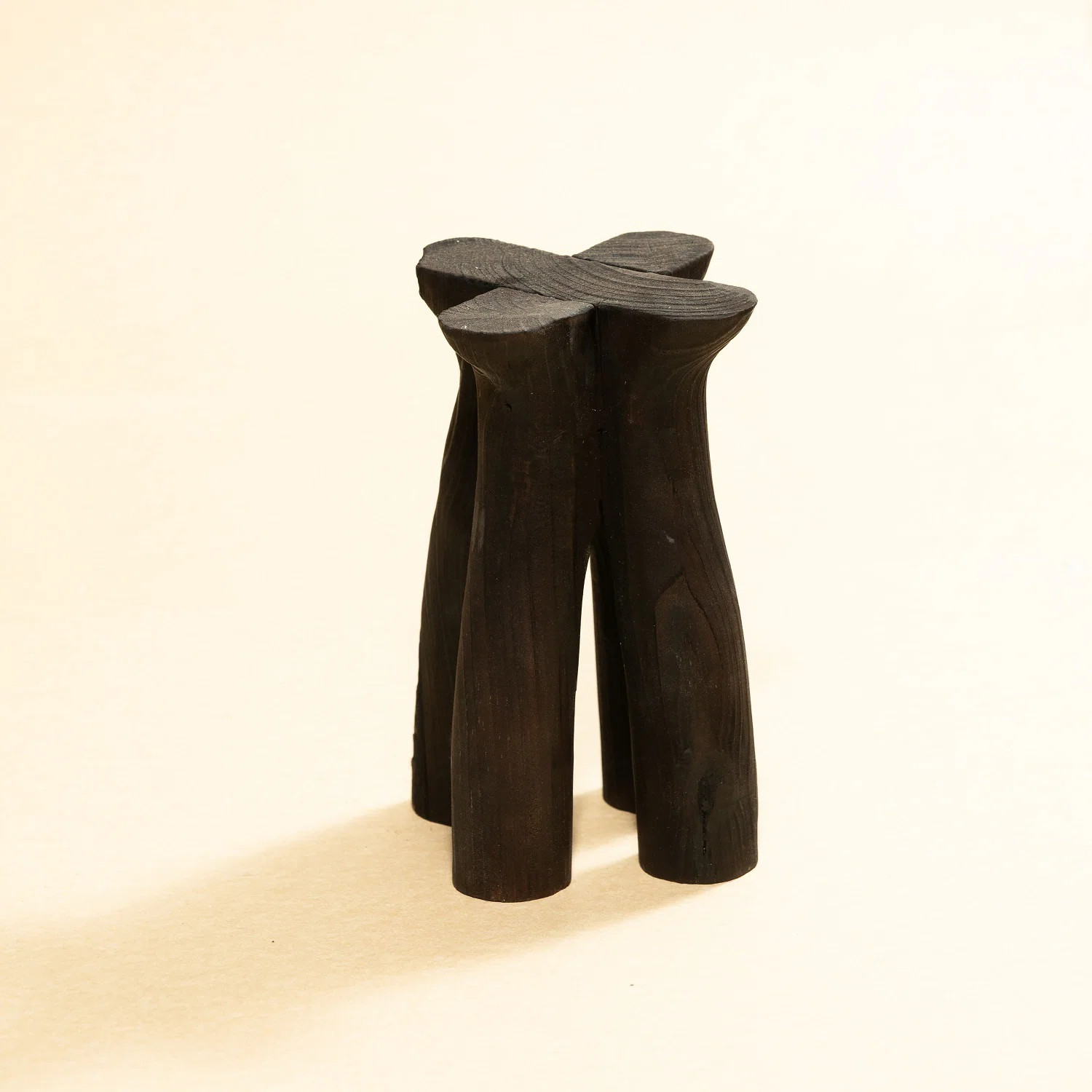 Wrought Studio™ Med Wood Pedestar Burned Dia 17" & H 11" | Wayfair | Wayfair North America