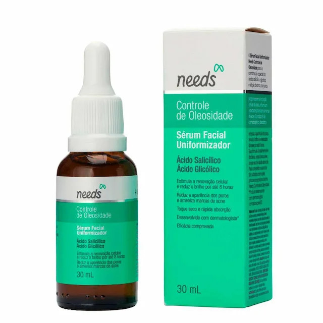 Sérum Facial Uniformizador Needs Controle de Oleosidade 30ml | Drogasil BR