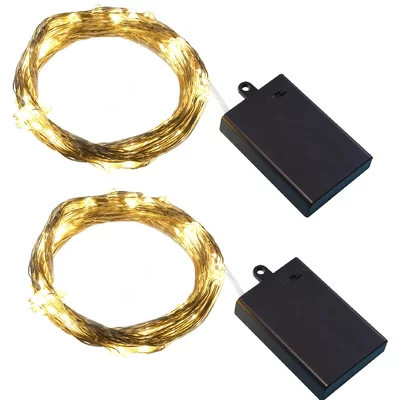Wickman Battery Operated Multi Strand Fairy String Lights - 2 Piece | Wayfair North America