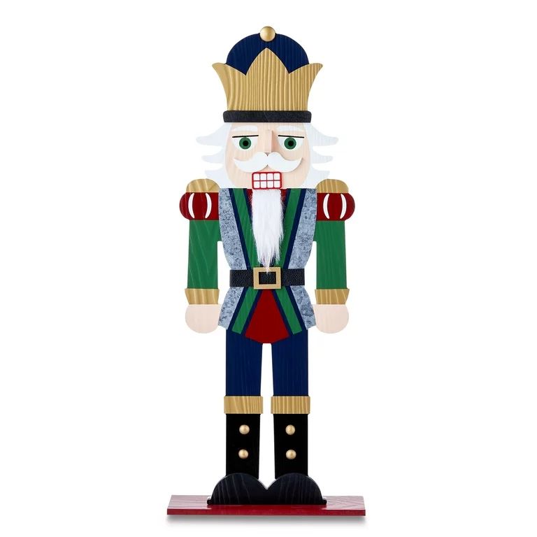 Multi-Color Nutcracker Tabletop Decoration, by Holiday Time | Walmart (US)