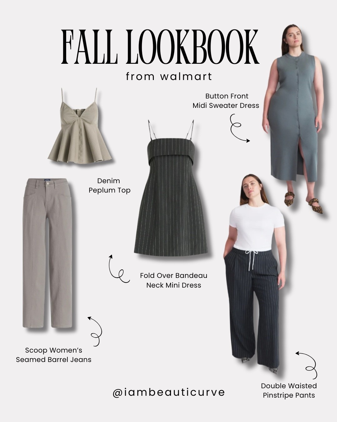 So obsessed with these recent finds from Walmart! Each piece is versatile and easy to style! 

#LTKPlusSize #LTKFindsUnder50 #LTKStyleTip