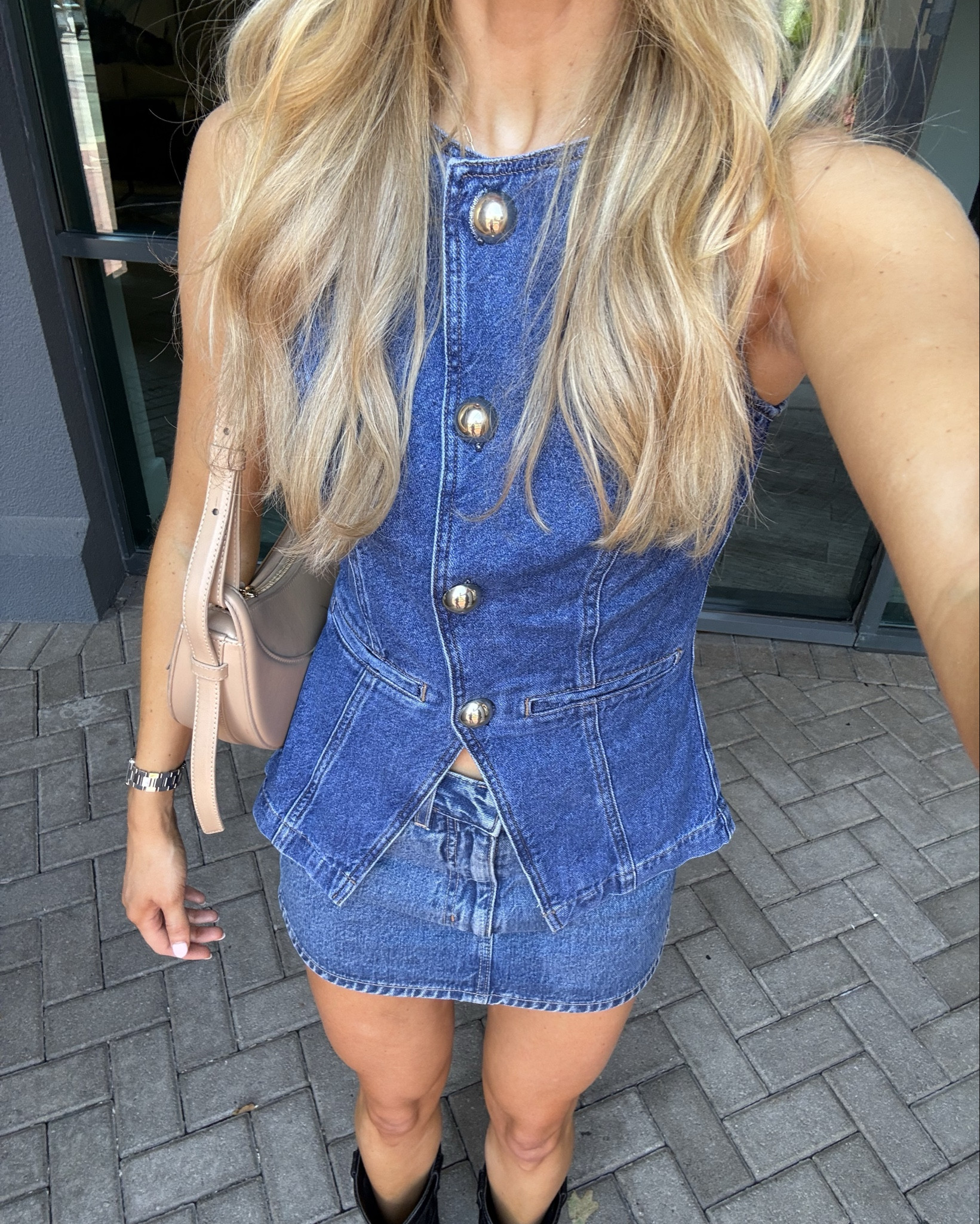 Denim set (linked similar at different price ranges!)

#LTKSeasonal #LTKU #LTKstyletip