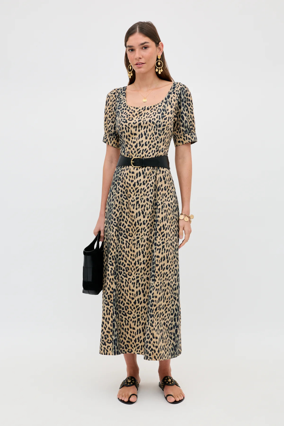 Kathleen - Nina Leopard Brown | Rixo