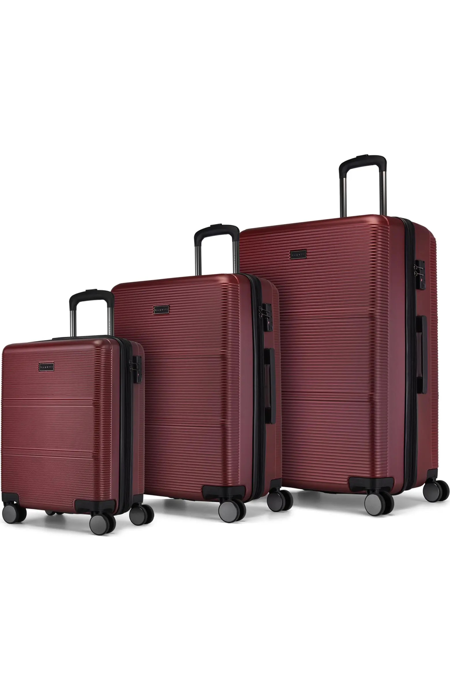 Brussels 3 Piece Hardside Luggage Set with Expansion | Nordstrom