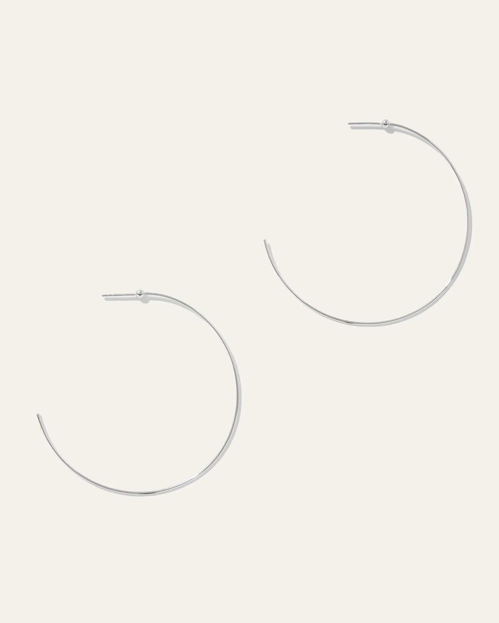 Bullseye Large Hoops | Quince