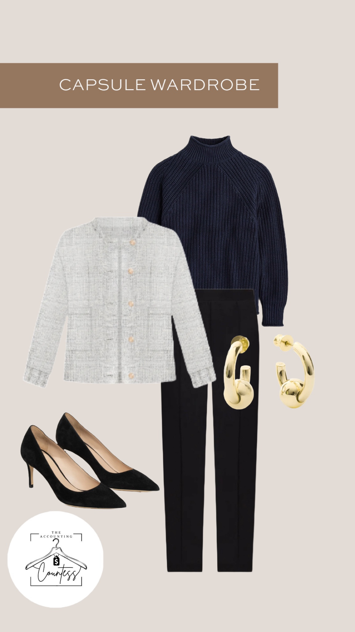 Capsule wardrobe work outfit 

#LTKworkwear #LTKshoecrush