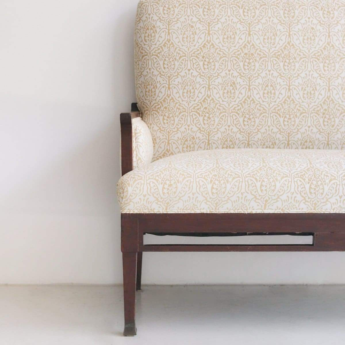 Vintage Block Print Banquette | Elsie Green US