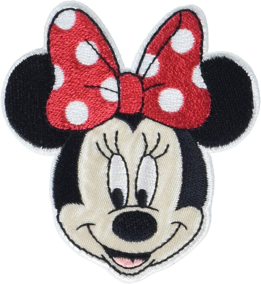 Simplicity Disney Minnie Mouse Iron On Applique Patch for Clothes, Backpacks, and Accessories, 2.... | Amazon (US)