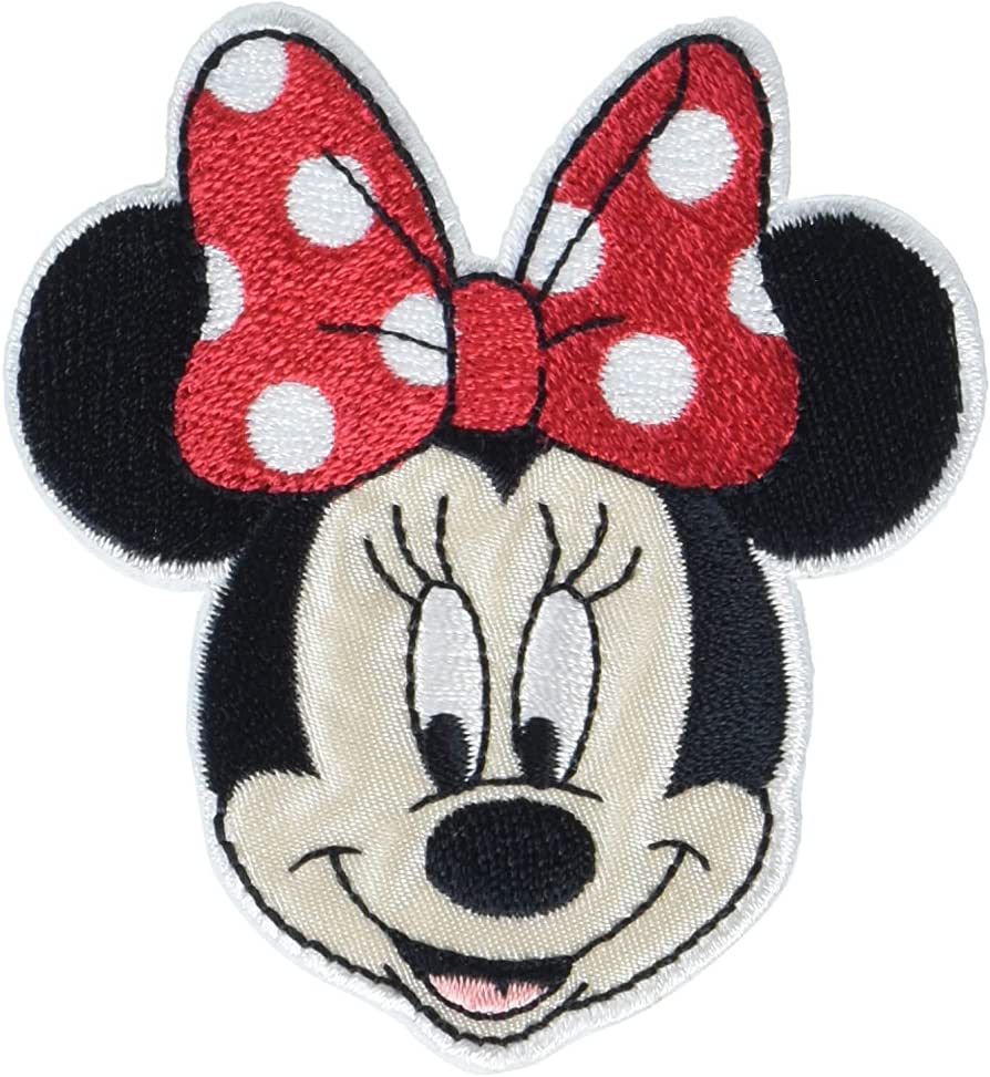 Simplicity Disney Minnie Mouse Iron On Applique Patch for Clothes, Backpacks, and Accessories, 2.... | Amazon (US)