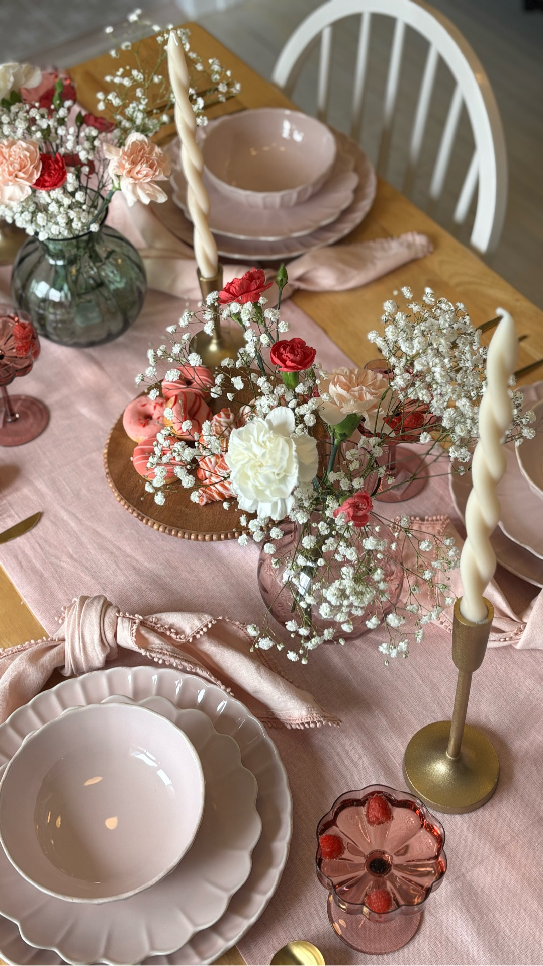 spring hosting just feels different 🌸
creating a soft, pretty pink brunch setup for mother’s day with florals, pastries, and the easiest pieces to style

everything you see is from wayfair and i linked it all on my ltk so you can recreate this look at home

whether you’re hosting or celebrating, make it feel special but still simple

shop everything on my ltk ✨

@wayfair #WayfairPartner #ad #Wayfair #springhosting #mothersdaybrunch #brunchtable #tablescapeinspo #ltkhome #liketkit

#LTKHome #LTKSaleAlert #LTKMothersDay