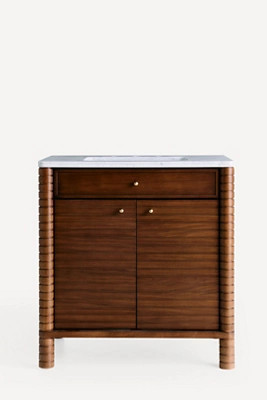 Solana Wood Single Vanity | Anthropologie (US)