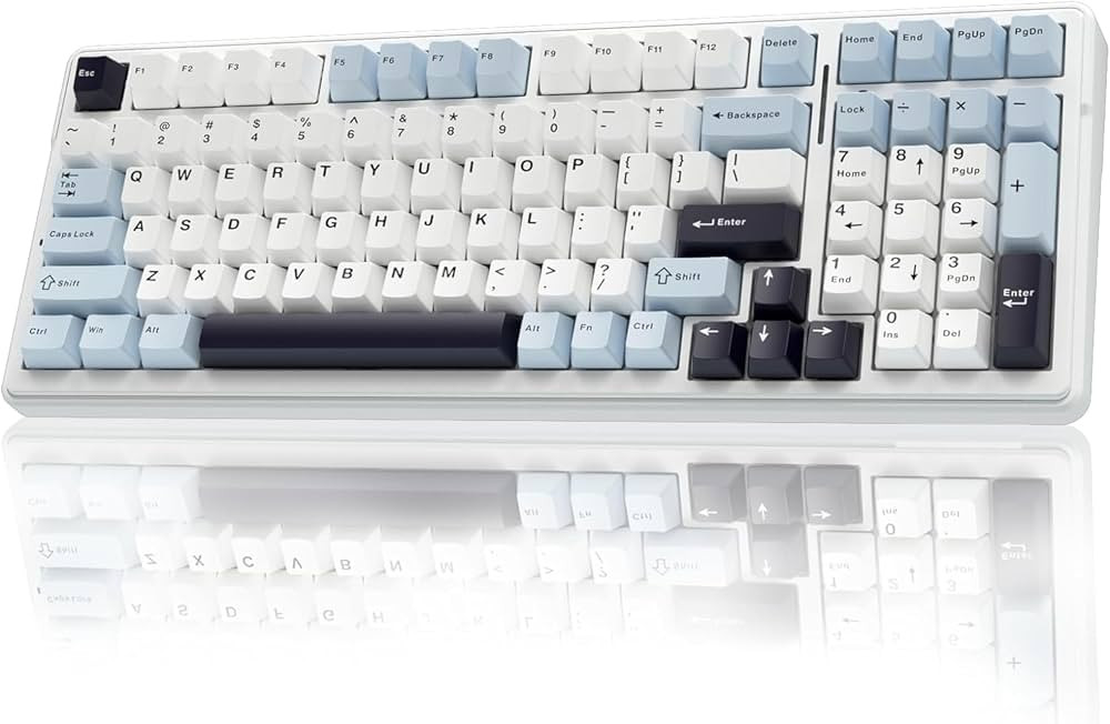 AULA F99 Wireless Mechanical Keyboard, Hot Swappable Custom Keyboard,Pre-lubed Linear Switches,Ga... | Amazon (US)