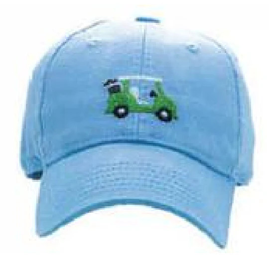 Golf Cart on Light Blue Hat | Loozieloo