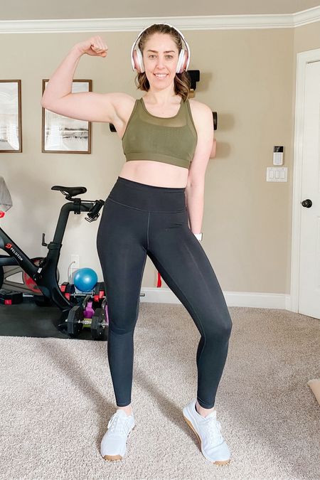 It feels so good to be able to do strength training with our back pain post breast reduction last November. I’ve been consistently lifting 3 days a week for about an hour and it’s been giving me so much life!

Fitness attire | tall girl workout clothes | athleisure | Fabletics | Reebok | home gym | peloton | adjustable weights | foam rollers | tall women fashion | tall ladies tall girl fashion | green sports bra | black leggings tall 

#LTKfitness #LTKmidsize #LTKstyletip