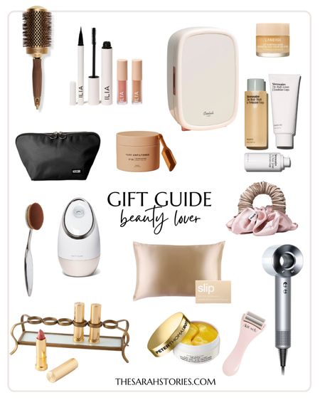 Holiday gift ideas for the beauty lover ✨ All my personal beauty favorites + those on wishlist! From makeup to skincare and beauty tools, she’ll be set! See all of my Gift Guides on thesarahstories.com. 

#giftguideher #holidaygiftguide #giftguide2022 #beautygifts #giftsbeautylover #beautygiftideas #skincaregifts #makeupgifts #beautygiftguide 

#LTKHoliday #LTKbeauty #LTKSeasonal