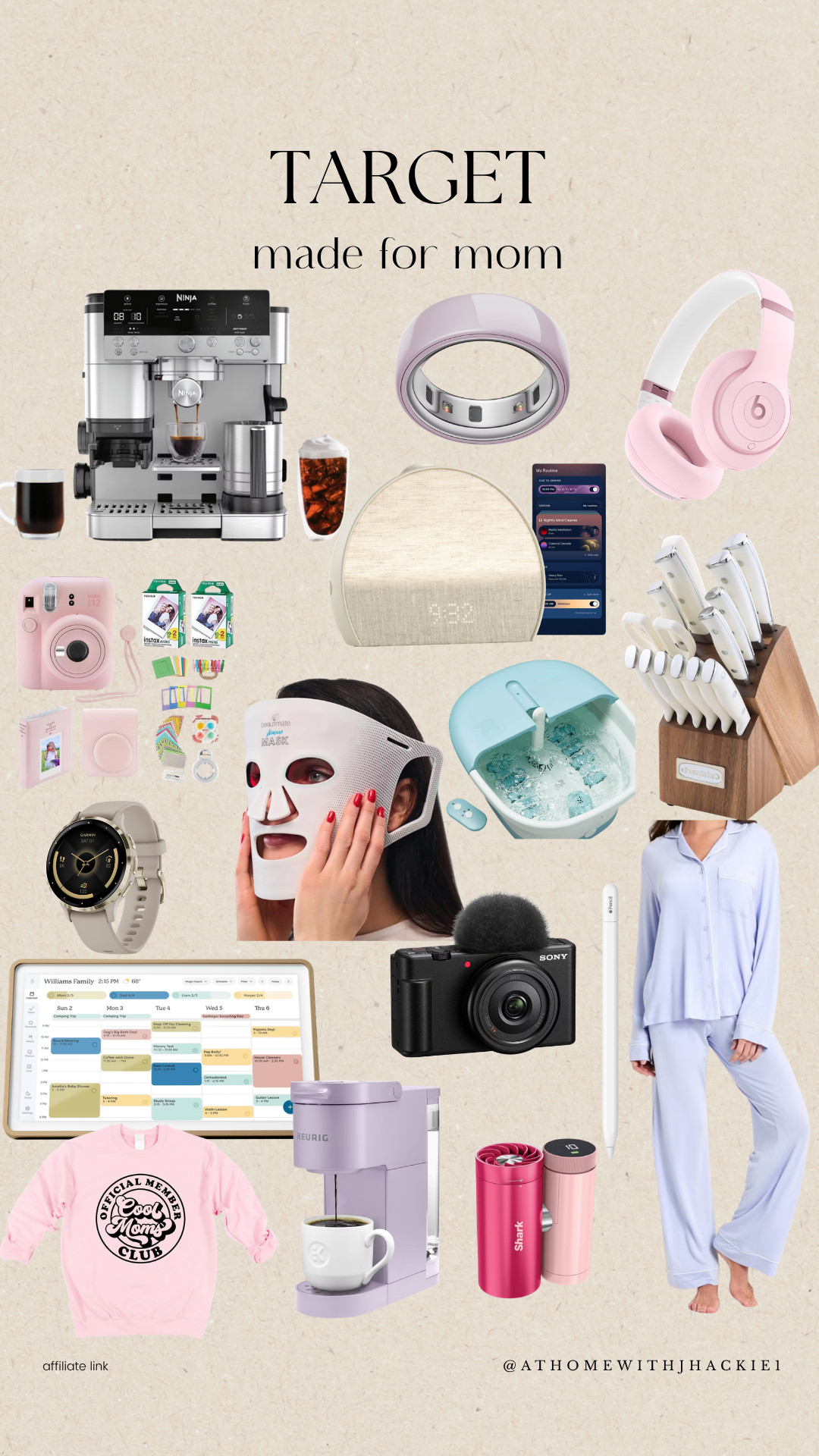 Target mothers day gifts, gifts for mom target, target mom essentials, target coffee maker, ninja espresso machine target, beats headphones pink, oura ring alternative, led face mask skincare, moms self care gifts, cozy pajamas women, shark tumbler target, pink instant camera, garmin watch women, ipad planner mom, apple pencil target, mothers day gift guide, target home finds for moms, gifts for busy moms, aesthetic mom gifts, target must haves 

 

#LTKMothersDay #LTKmomlife