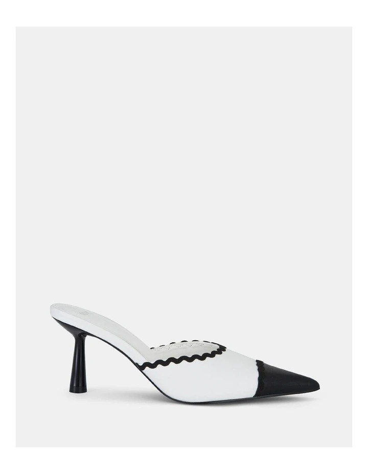 Ibsen Heels in White Multi | Myer