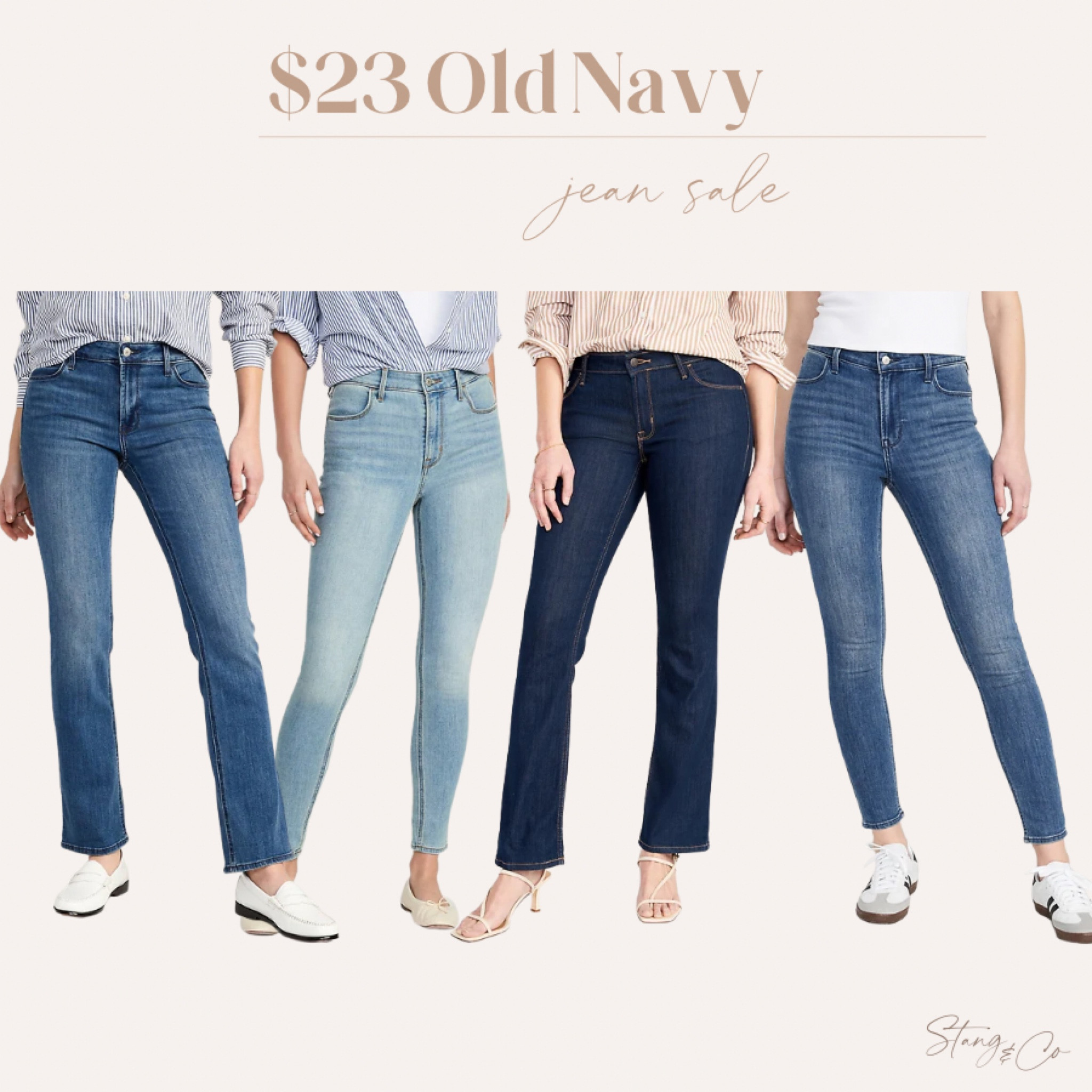 Old Navy has so many jeans on sale, and these are only $23!

Denim sale, tall fashion, straight leg, skinny, high waisted, mid rise

#LTKfindsunder50 #LTKsalealert #LTKstyletip