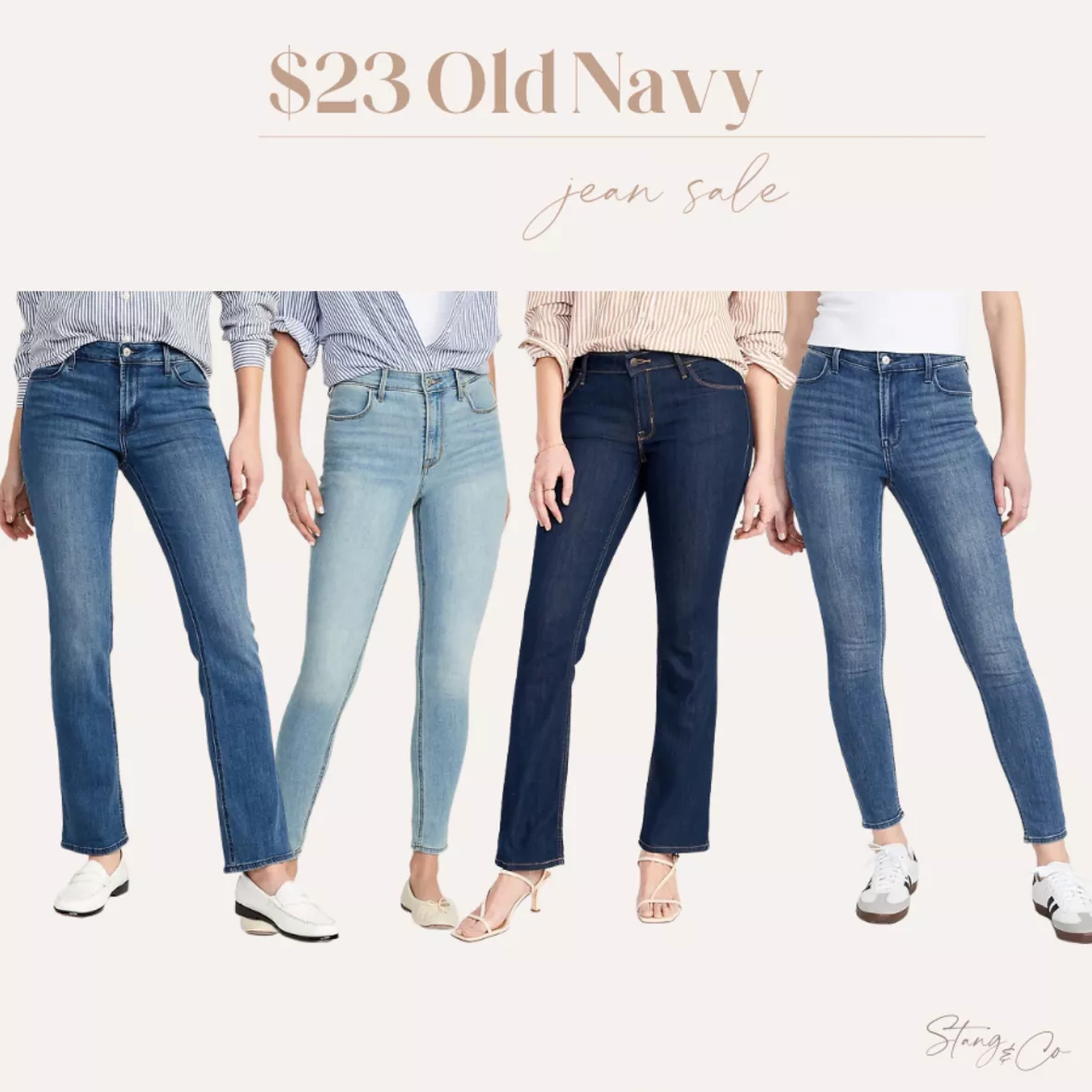 Mid-Rise Wow Boot-Cut Jeans for … curated on LTK