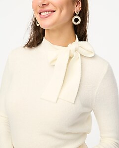 Bow sweater in extra-soft yarn | J.Crew Factory