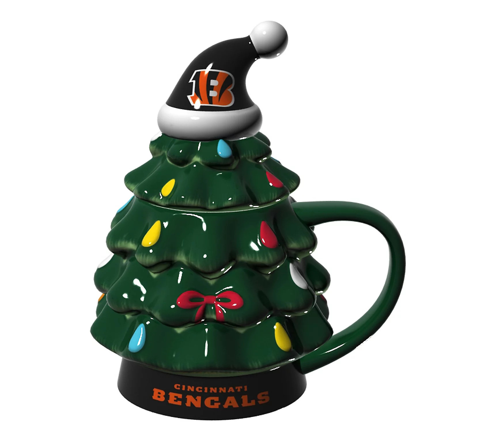 Evergreen NFL 14oz. Holiday Tree Coffee Cup & G ift Box | QVC
